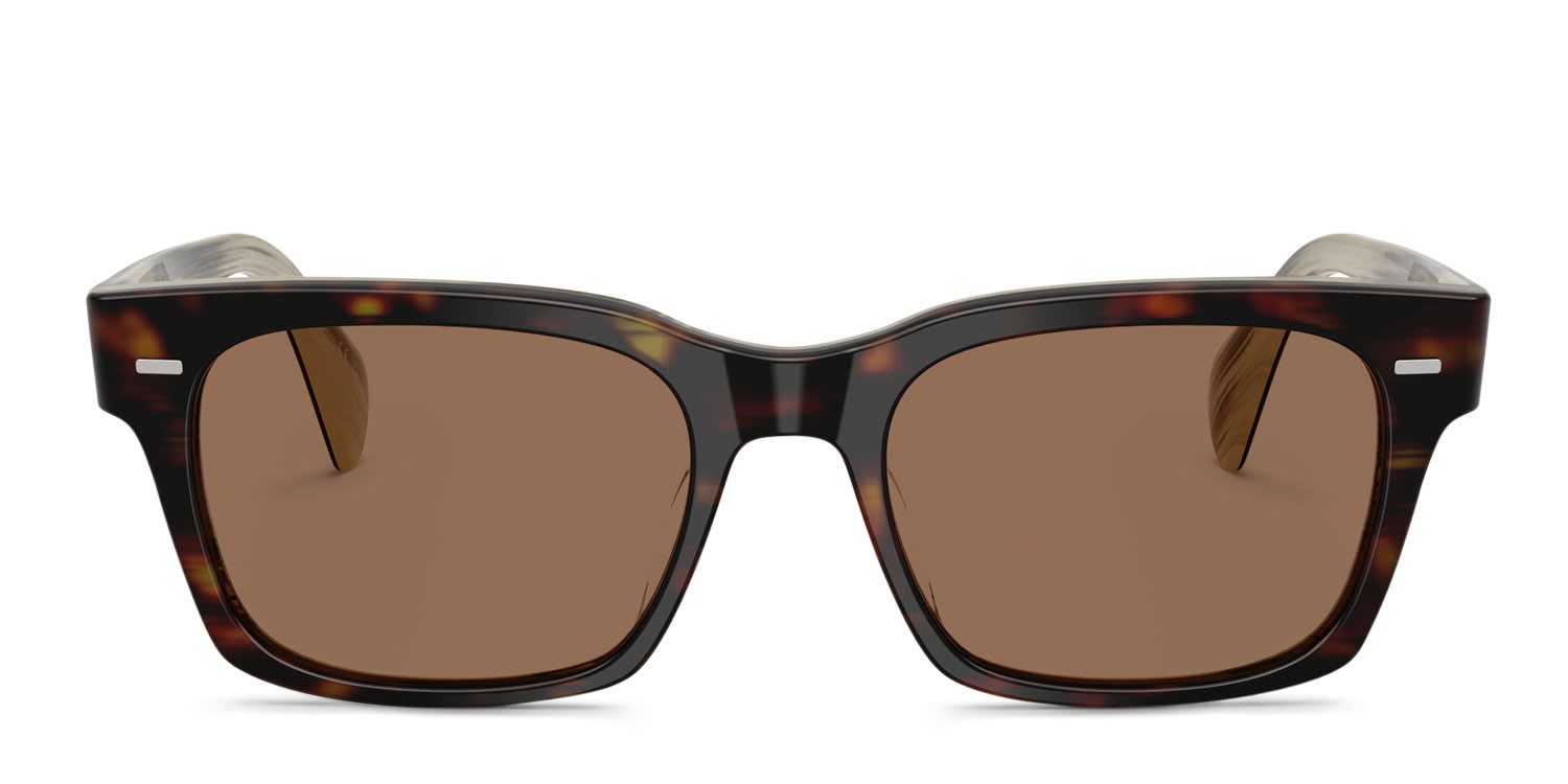Balenciaga BB0108S Brown, Tortoise Prescription Sunglasses