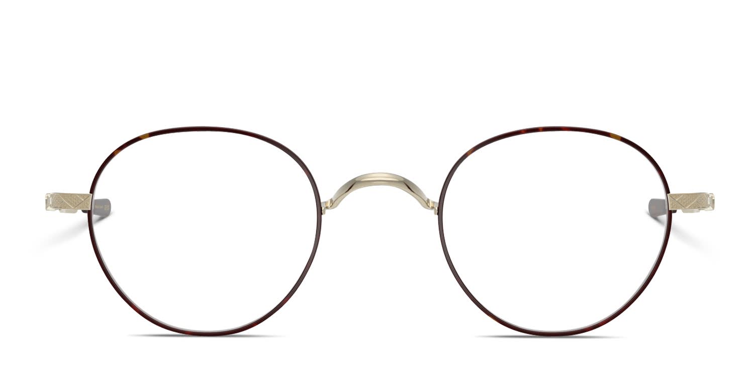 Oliver Peoples OV1368T Kinston Gold, Tortoise glasses - Gold / Tortoise - Frontal View