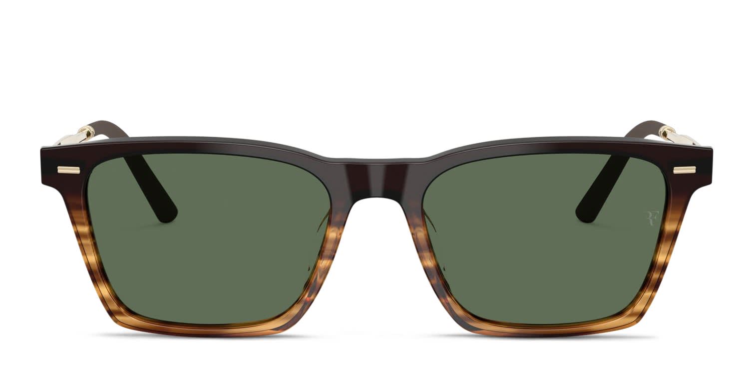 Oliver Peoples OV5624SU R-19 Tortoise, Green glasses - Tortoise / Green - Frontal View