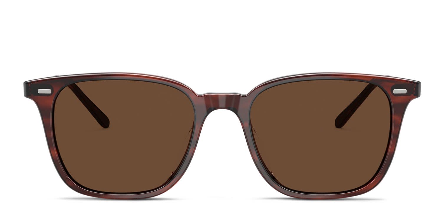 Oliver Peoples OV5614SU Laedin Tortoise, Gray glasses - Tortoise / Gray - Frontal View