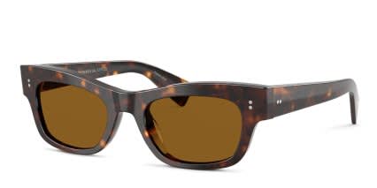 Oliver Peoples OV5609SU Sonia Tortoise, Brown glasses - Tortoise / Brown - Angle View