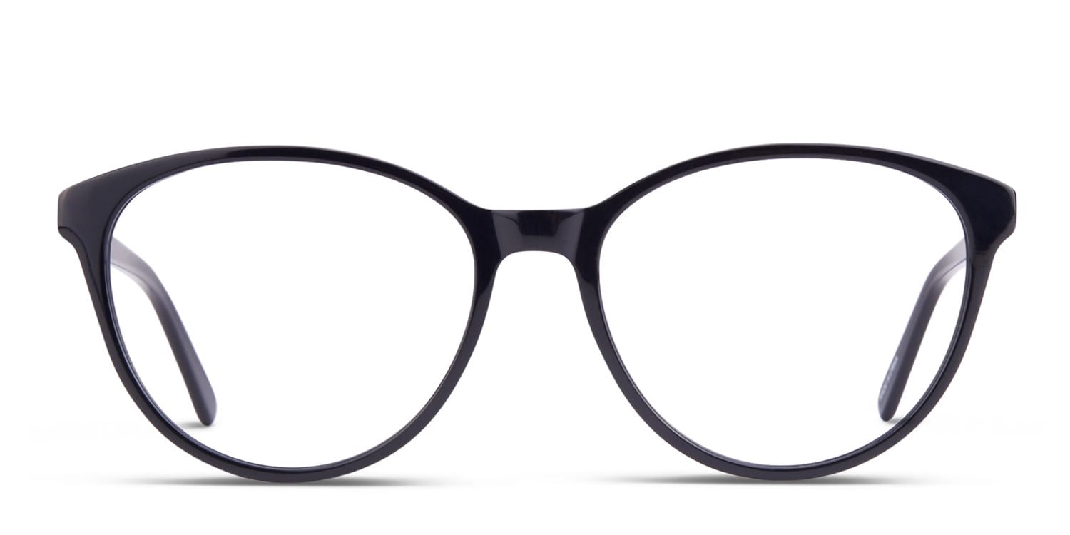 Salina Black glasses - Black - Frontal View