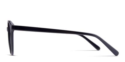 Salina Black glasses - Black - Side View