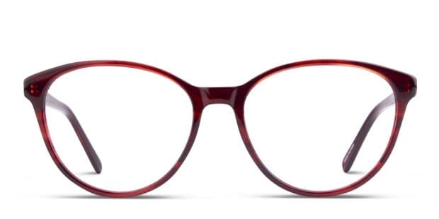 Salina Burgundy Prescription Eyeglasses display picture 2
