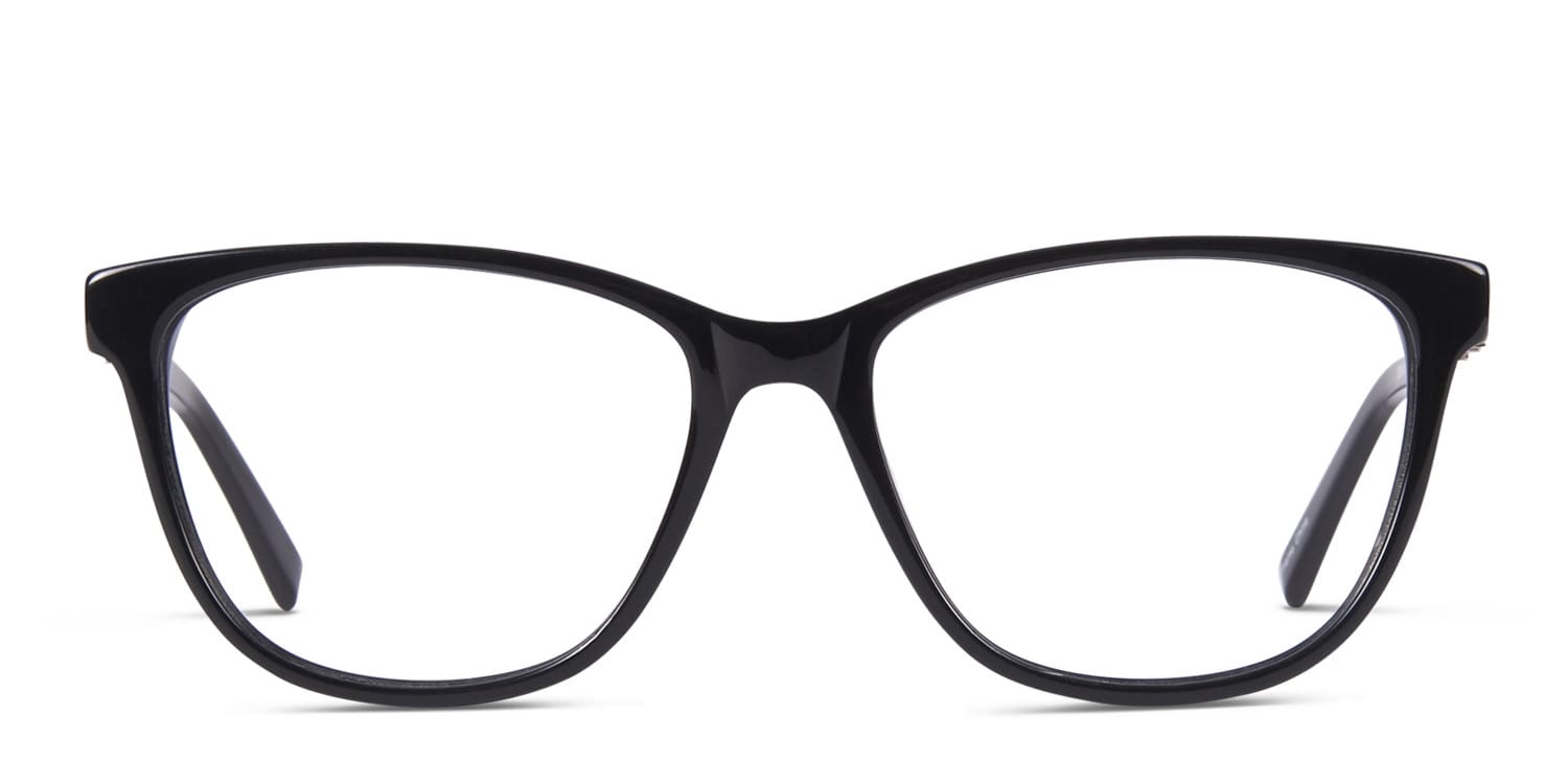 Maeva Black glasses - Shiny Black - Frontal View