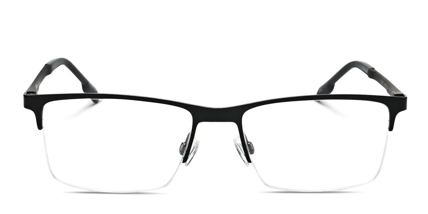 Quiksilver QS1003 Black glasses - Black - Frontal View