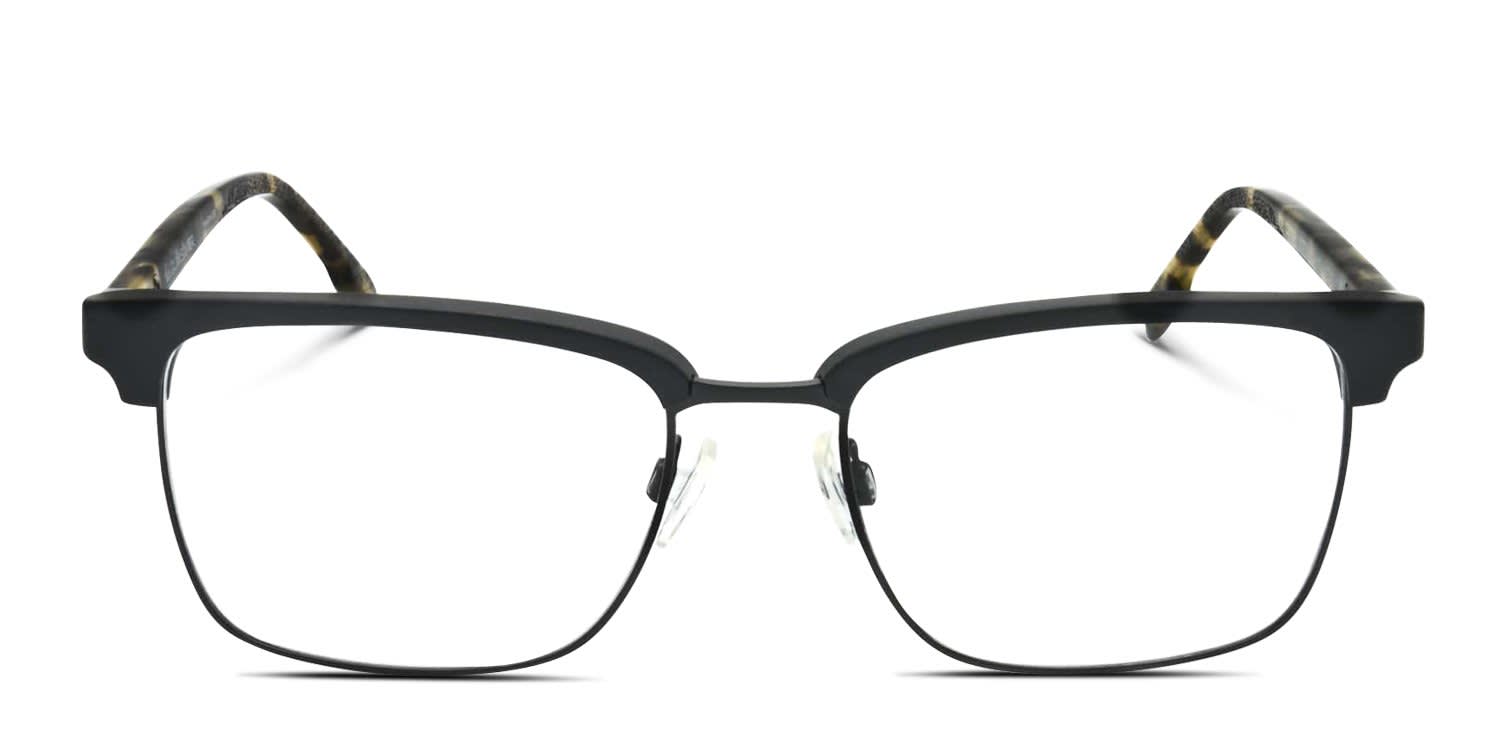 Quiksilver QS1009 Black, Tortoise glasses - Black / Tortoise - Frontal View