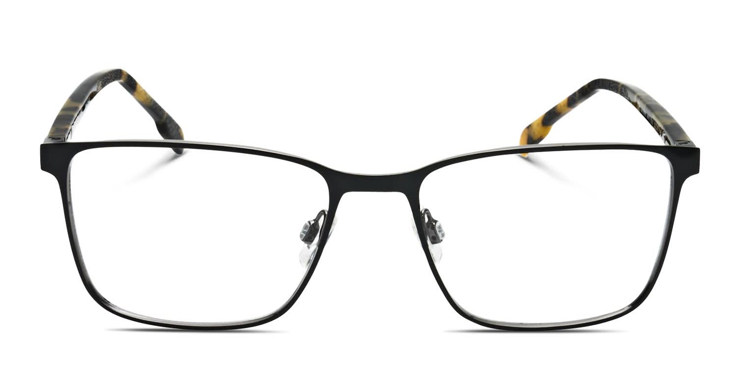 Quiksilver QS1012 Black, Tortoise glasses - Black / Tortoise - Frontal View