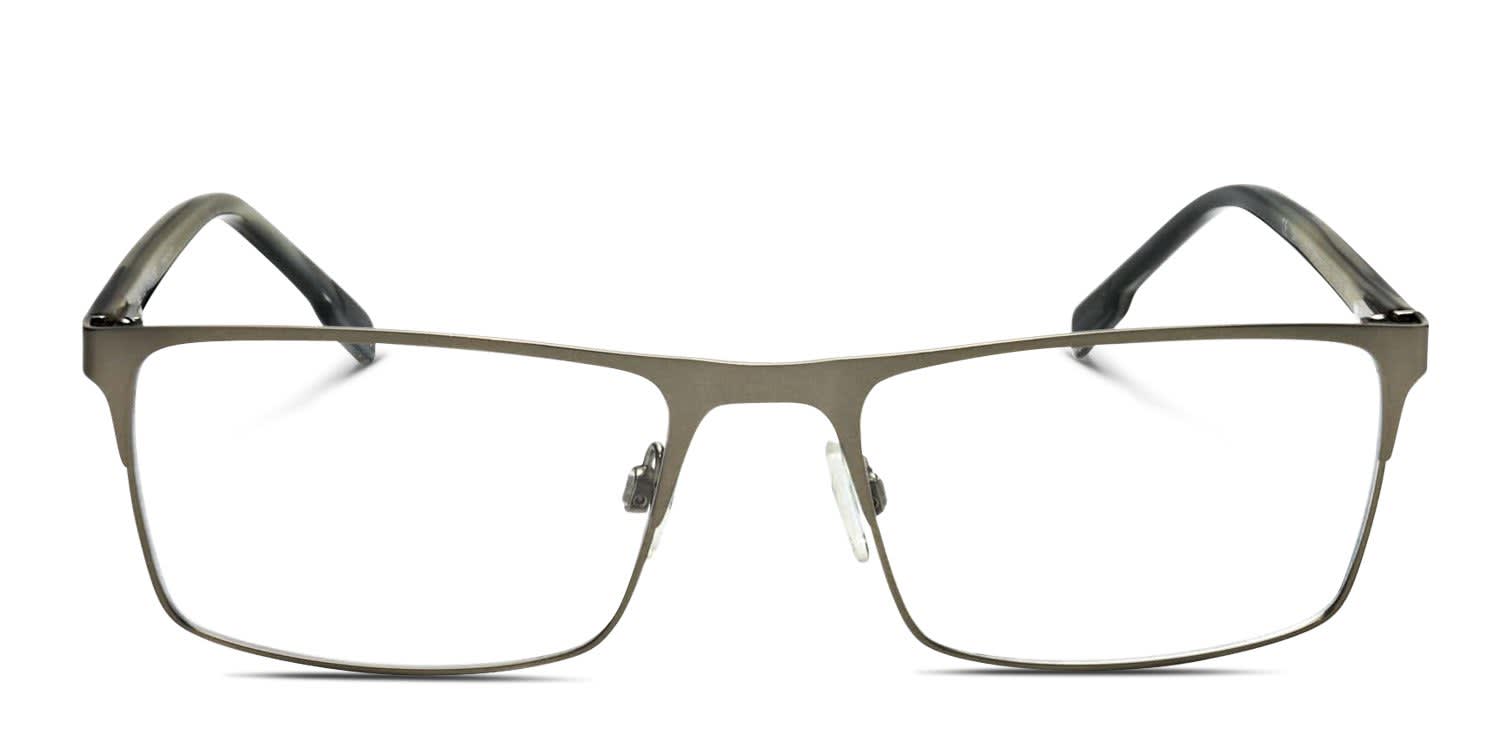 Quiksilver QS1013 Gunmetal, Brown glasses - Gunmetal / Brown - Frontal View