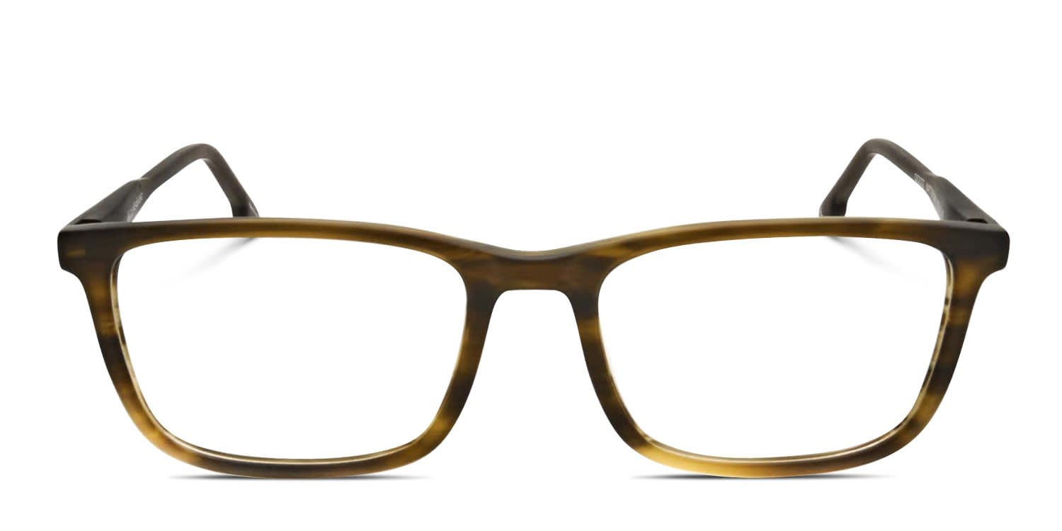 Quiksilver QS2002 Brown glasses - Brown - Frontal View