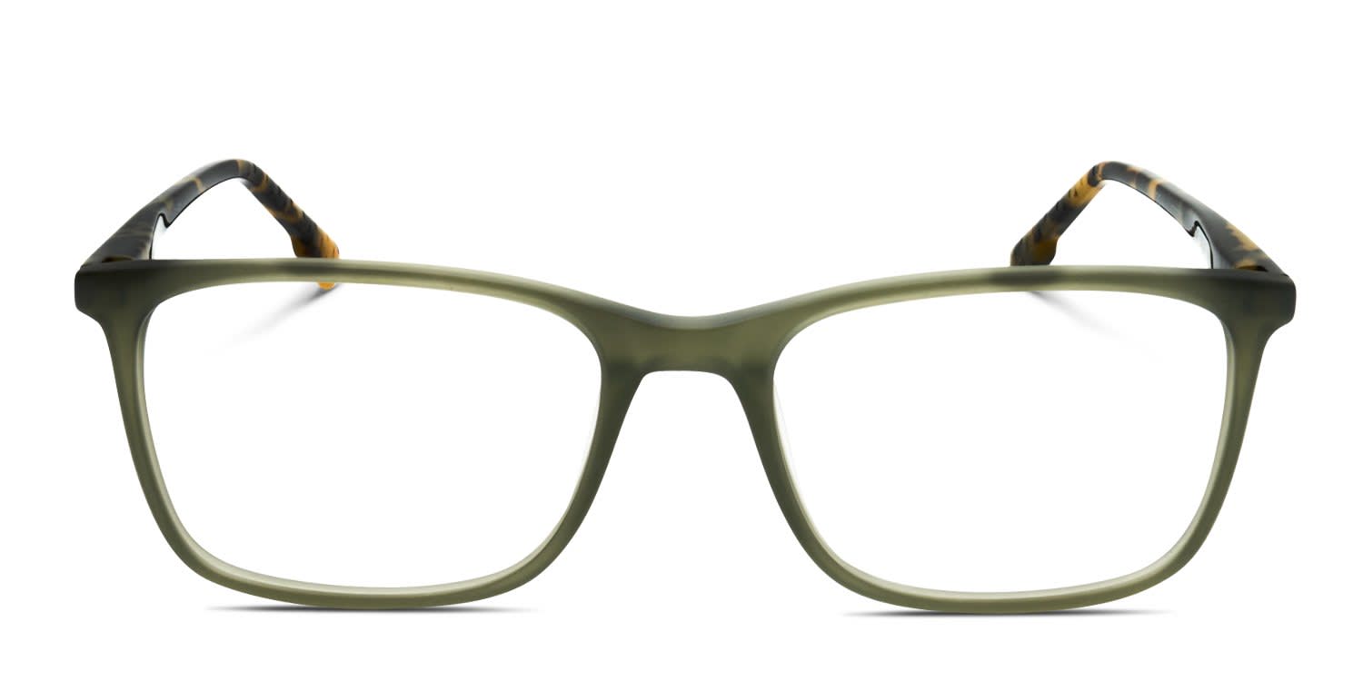 Quiksilver QS2003 Green glasses - Green - Frontal View