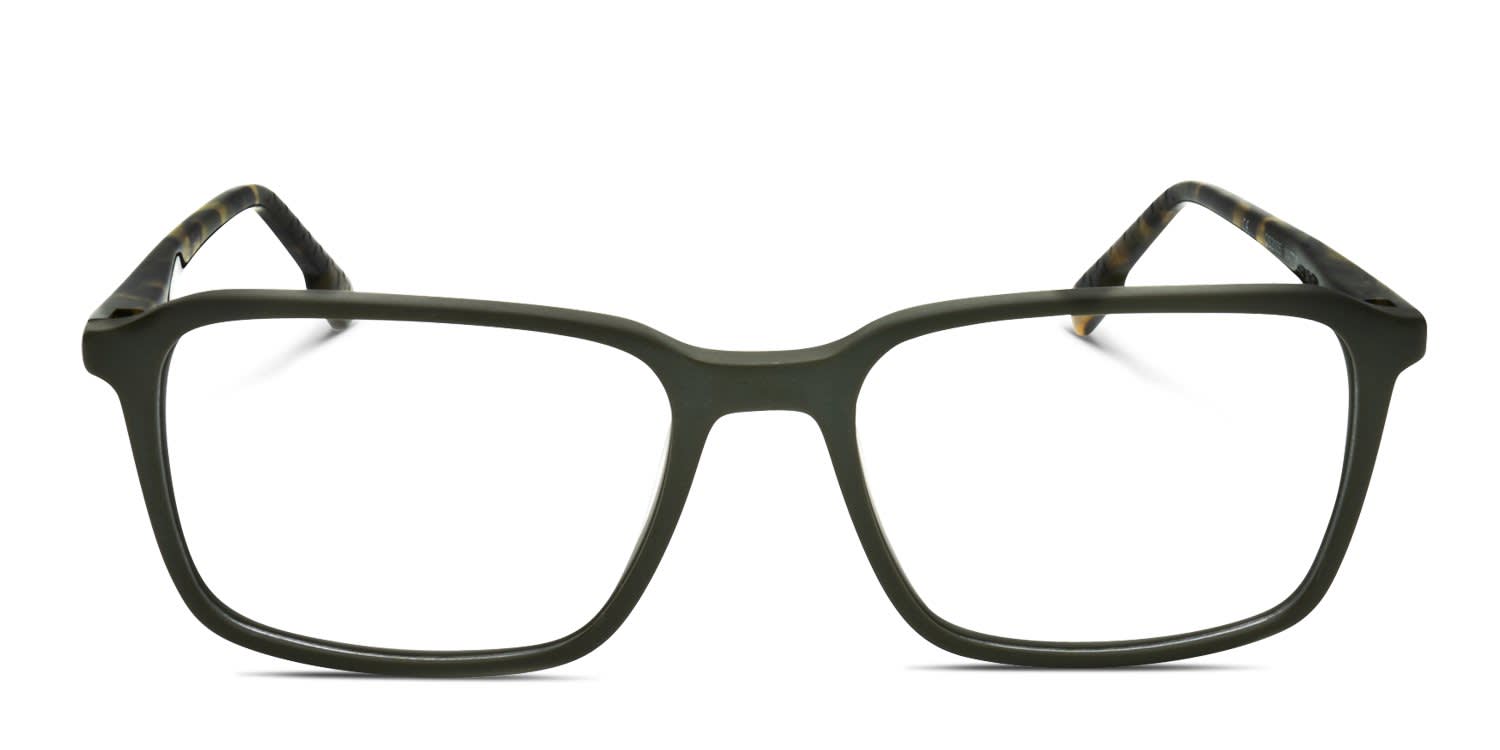 Quiksilver QS2005 Green, Tortoise glasses - Green / Tortoise - Frontal View