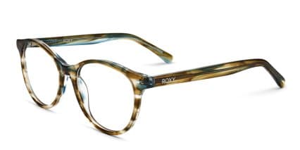 Roxy RX4002 Brown, Blue, Multicolor glasses - Brown / Blue / Multicolor - Angle View