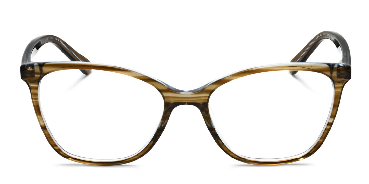 Roxy RX3017 Brown glasses - Brown - Frontal View