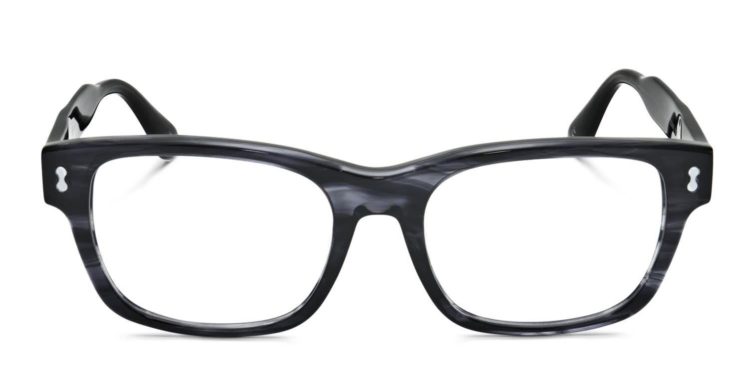 Quiksilver QS2015 Gray, Brown glasses - Gray / Brown - Frontal View