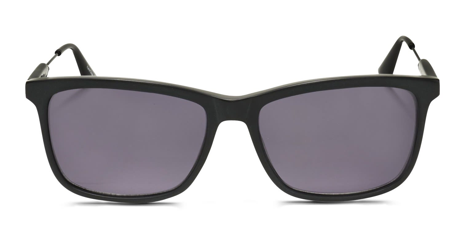 Lacoste L848S black frame with smoke lenses. Lenses provide 100