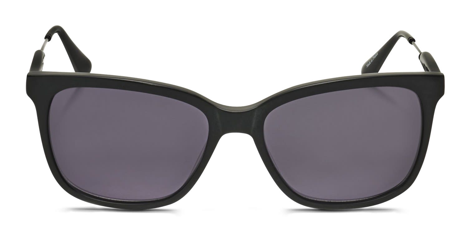 Sandro SDS1011F Black glasses - Black - Frontal View