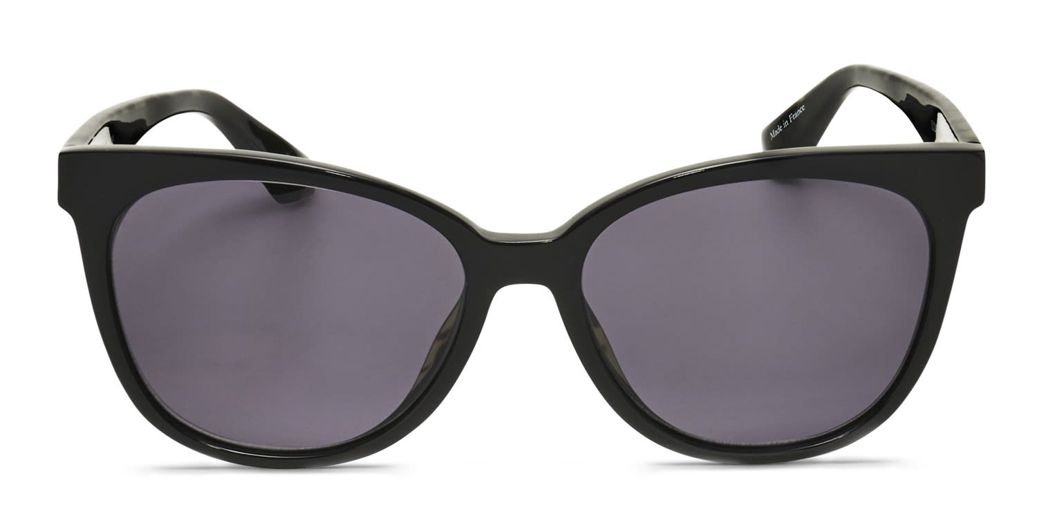Sandro SDS2003F Black glasses - Black - Frontal View