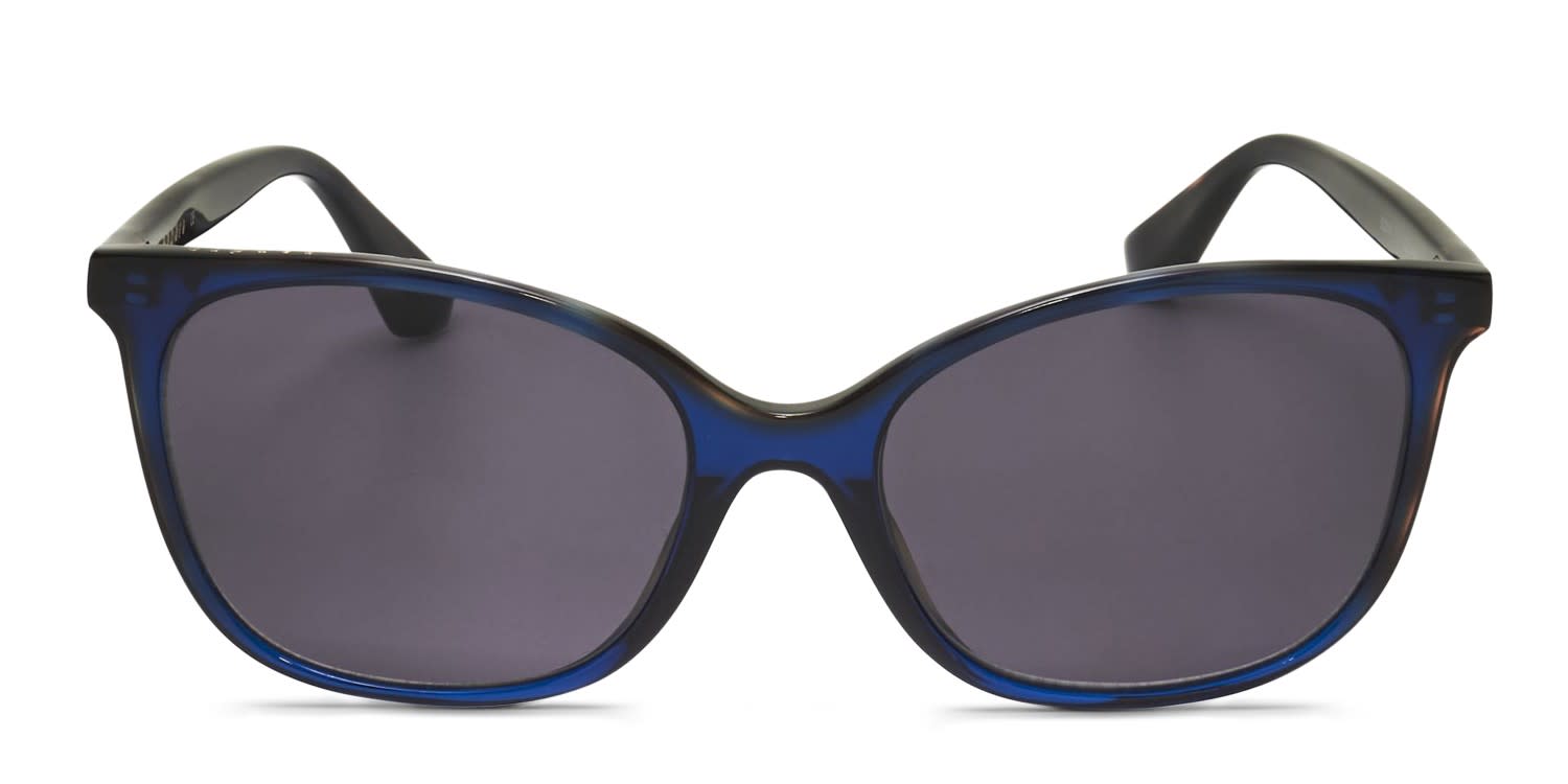 Sandro SDS2009 Blue glasses - Blue / Gray - Frontal View