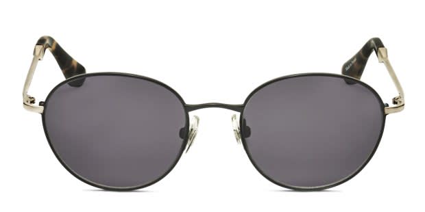 Sandro Black Metal Glasses Women\'s (Frames) Sandro Eyeglasses Frames SD4023 437 Brown Round 54mm Women  main image 3