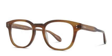 Garrett Leight Langley Brown, Tortoise glasses - Brown / Tortoise - Angle View