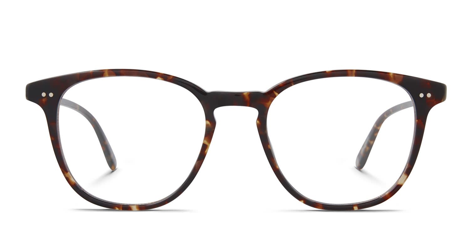 Garrett Leight Whitney Tortoise glasses - Tortoise - Frontal View