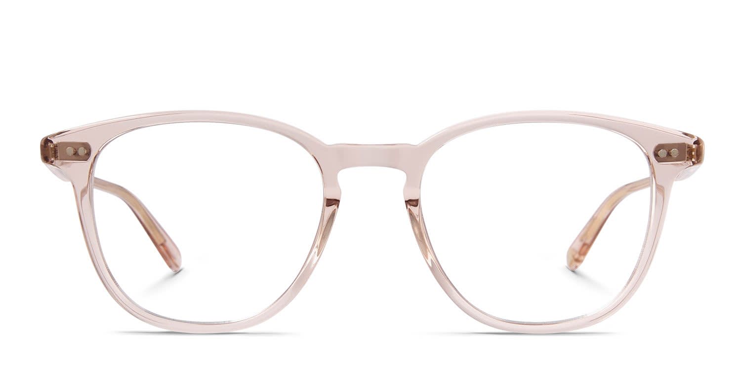 Garrett Leight Whitney Pink glasses - Pink - Frontal View