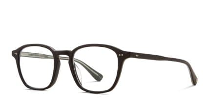 Garrett Leight Markus Matte Black glasses - Matte Black - Angle View