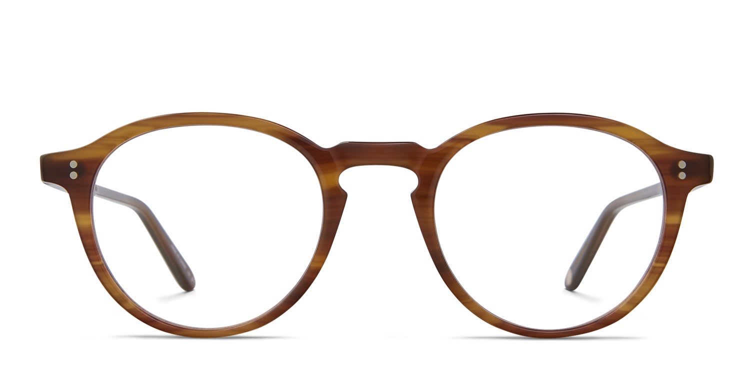 Garrett Leight Stanton Brown, Tortoise glasses - Brown / Tortoise - Frontal View
