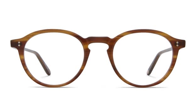 Garrett Leight Stanton Brown, Tortoise Prescription Eyeglasses