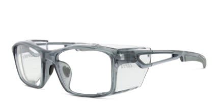 Eyres Hurricane 333 Gray, Clear glasses - Gray / Clear - Angle View