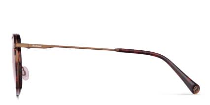 Barbour BAS-3077 Tortoise, Brown glasses - Tortoise / Brown - Side View