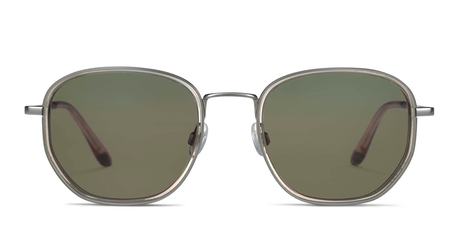 Barbour BAS-3077 Beige, Silver glasses - Beige / Silver - Frontal View