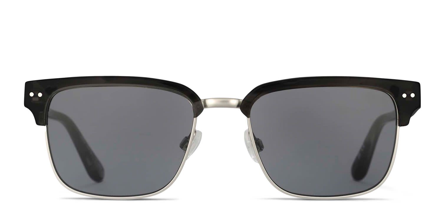 Brooks Brothers BB4021 Black , Green Prescription Sunglasses - 50
