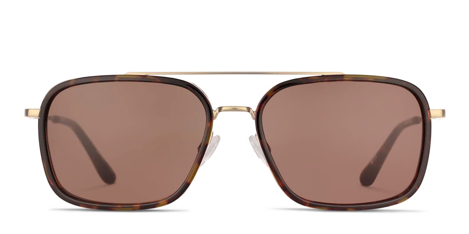 Sandro SD7016 gold frame with green lenses. Lenses provide 100% UV