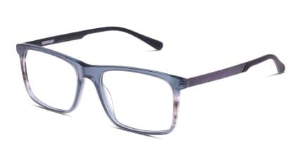 Cat CTO-3090 Blue, Gray glasses - Blue / Gray - Angle View