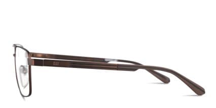 Cat CTSC-0024 w/Clip-On Brown glasses - Brown - Side View