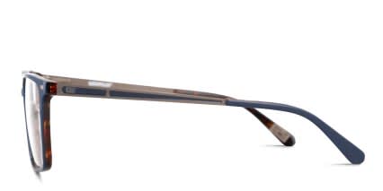Cat CTSC-0044 w/Clip-On Blue glasses - Blue - Side View