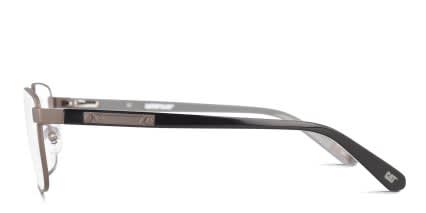 Cat CTSC-0047 w/Clip-On Gunmetal glasses - Gunmetal - Side View