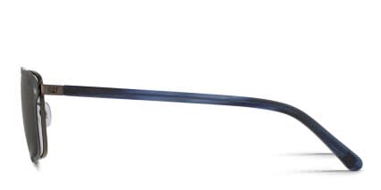 Cat CTSC-0003 w/Clip-On Gunmetal glasses - Gunmetal - Side View