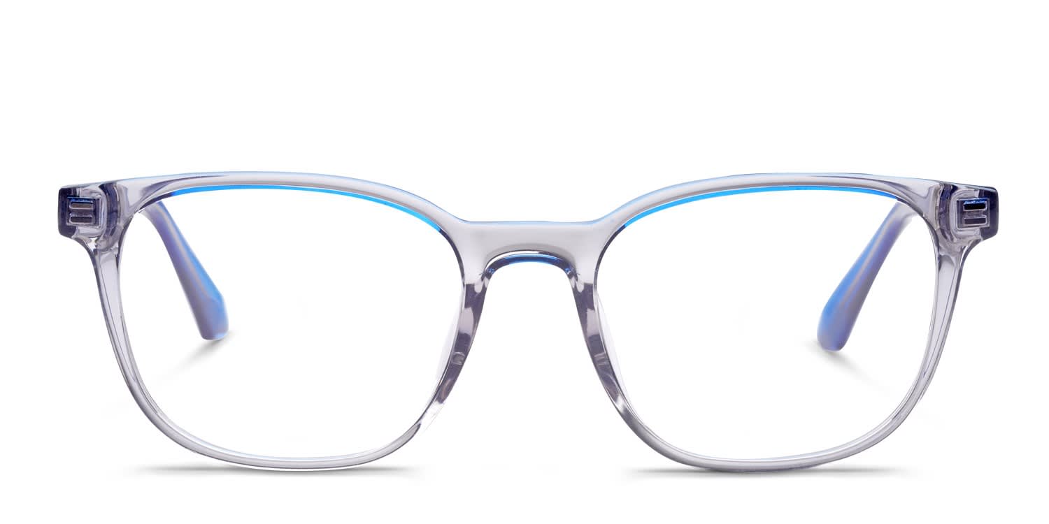 Superdry SDO-3021 Gray, Blue glasses - Gray / Blue - Frontal View