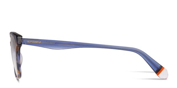 Superdry SDO-3030 Tortoise, Blue Prescription Eyeglasses