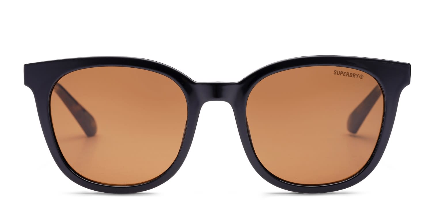 Superdry SDS-5032 Black glasses - Black - Frontal View