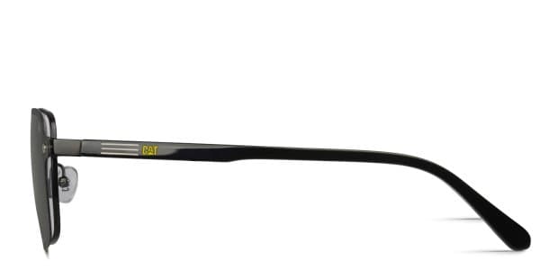 Cat CTSC-0013 w/Clip-On Black Prescription Eyeglasses