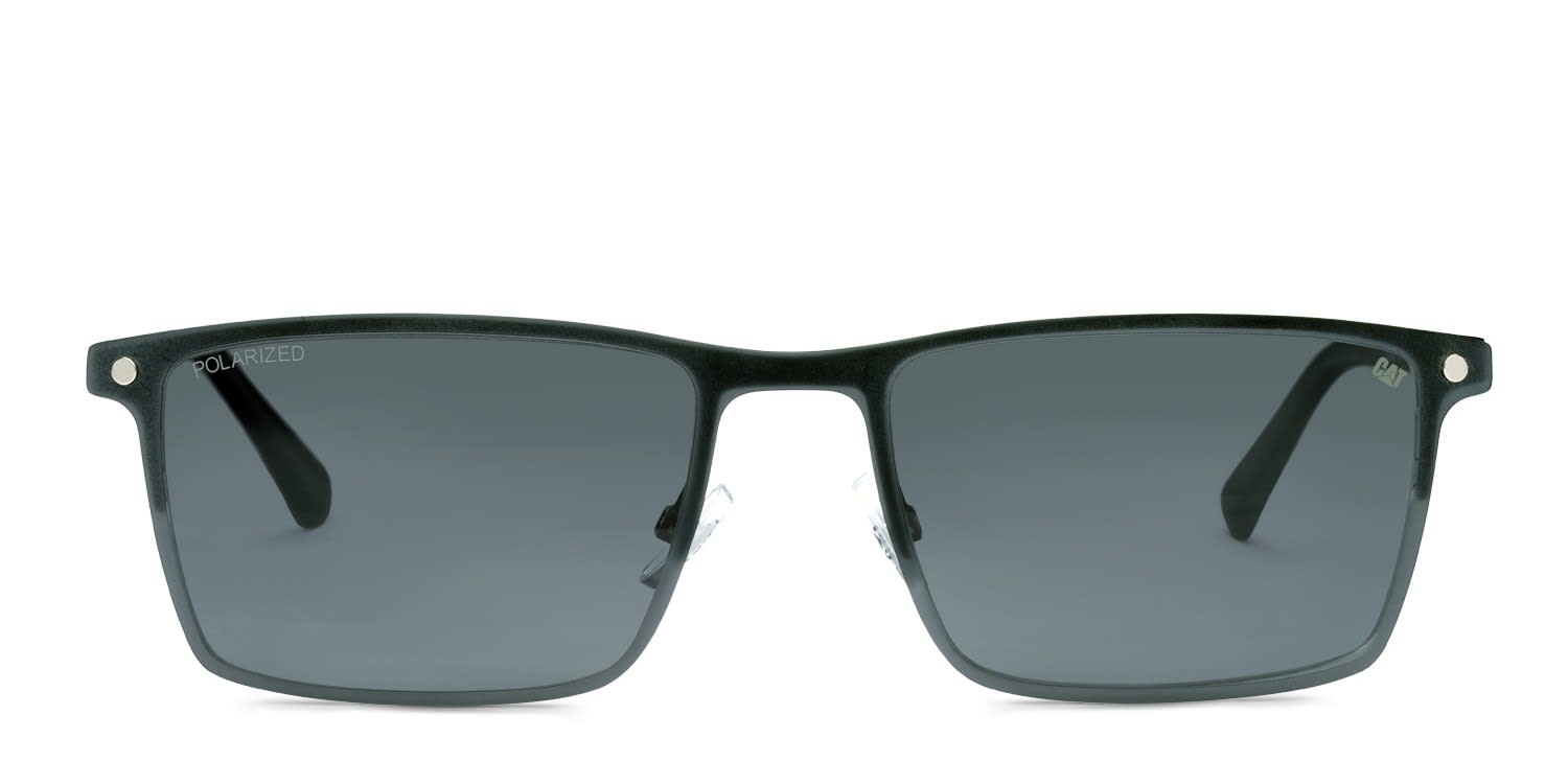 Cat CTSC-0019 w/Clip-On Matte Black Prescription Eyeglasses