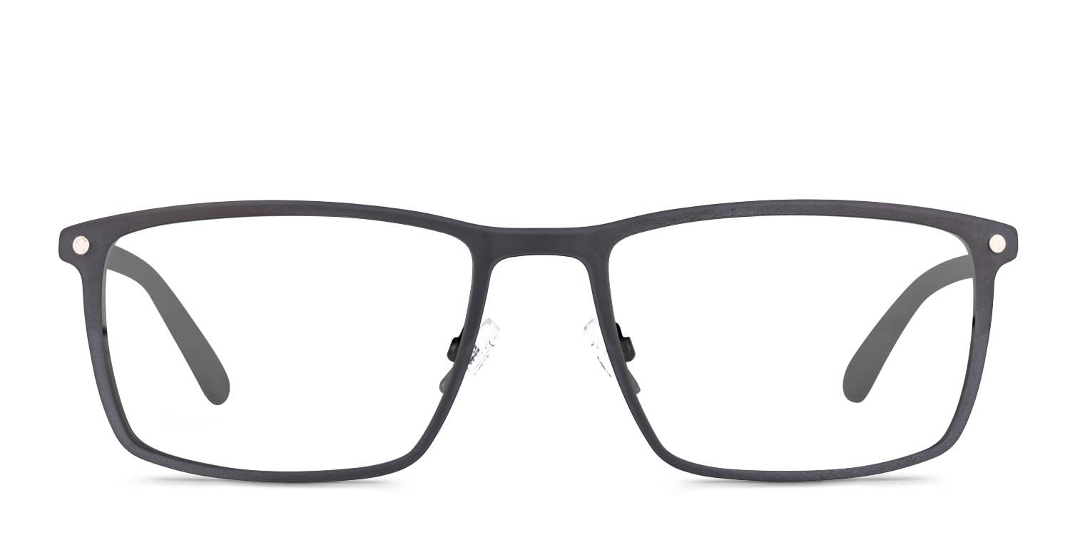 Cat CTSC-0023 w/Clip-On Blue, Gunmetal glasses - Blue / Gunmetal - Frontal View