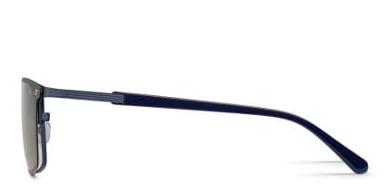Cat CTSC-0023 w/Clip-On Blue, Gunmetal glasses - Blue / Gunmetal - Side View