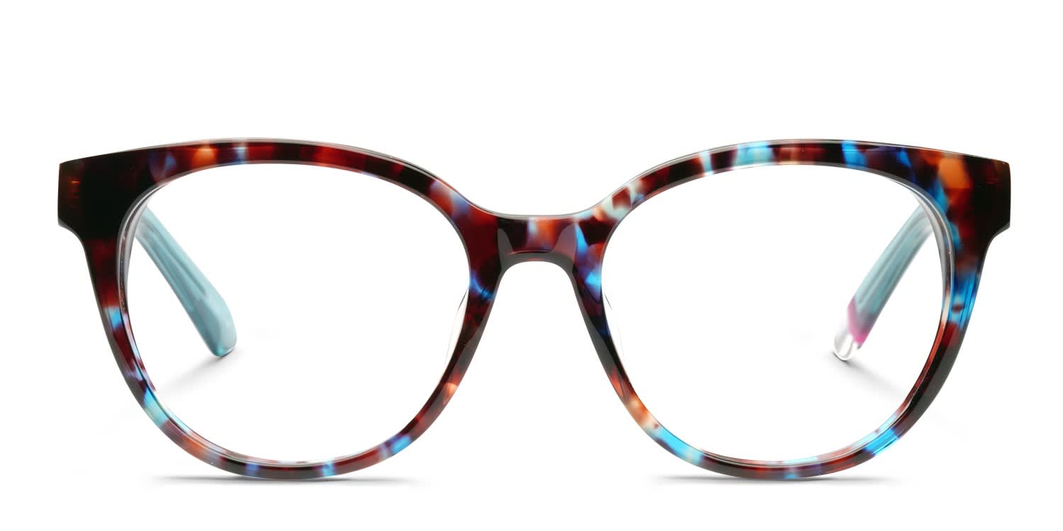 order B7♡ Amelia E. Chardonnay Blue, Tortoise Prescription Eyeglasses