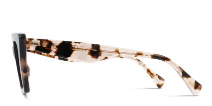 RAEN Keera Tortoise, Beige glasses - Tortoise / Beige - Side View
