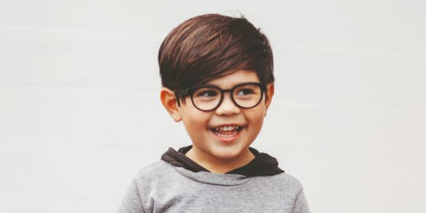 Jonas Paul Paul Kids Black Prescription Eyeglasses